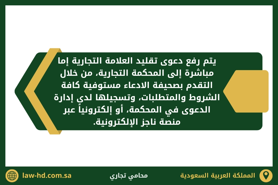 لائحة استئناف تقليد علامة تجارية بالسعودية