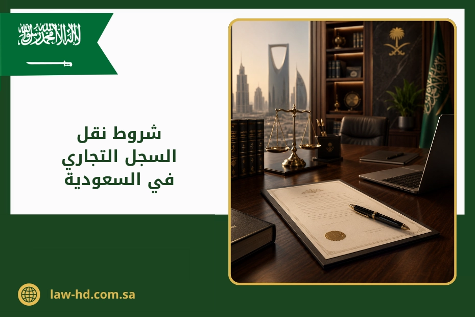 شروط نقل السجل التجاري في السعودية