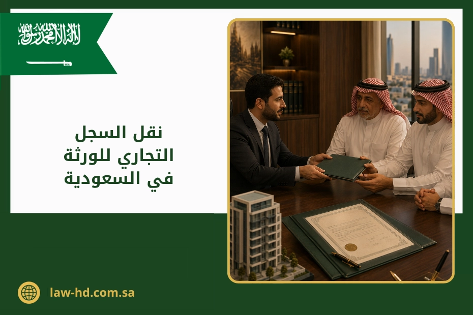 نقل السجل التجاري للورثة في السعودية